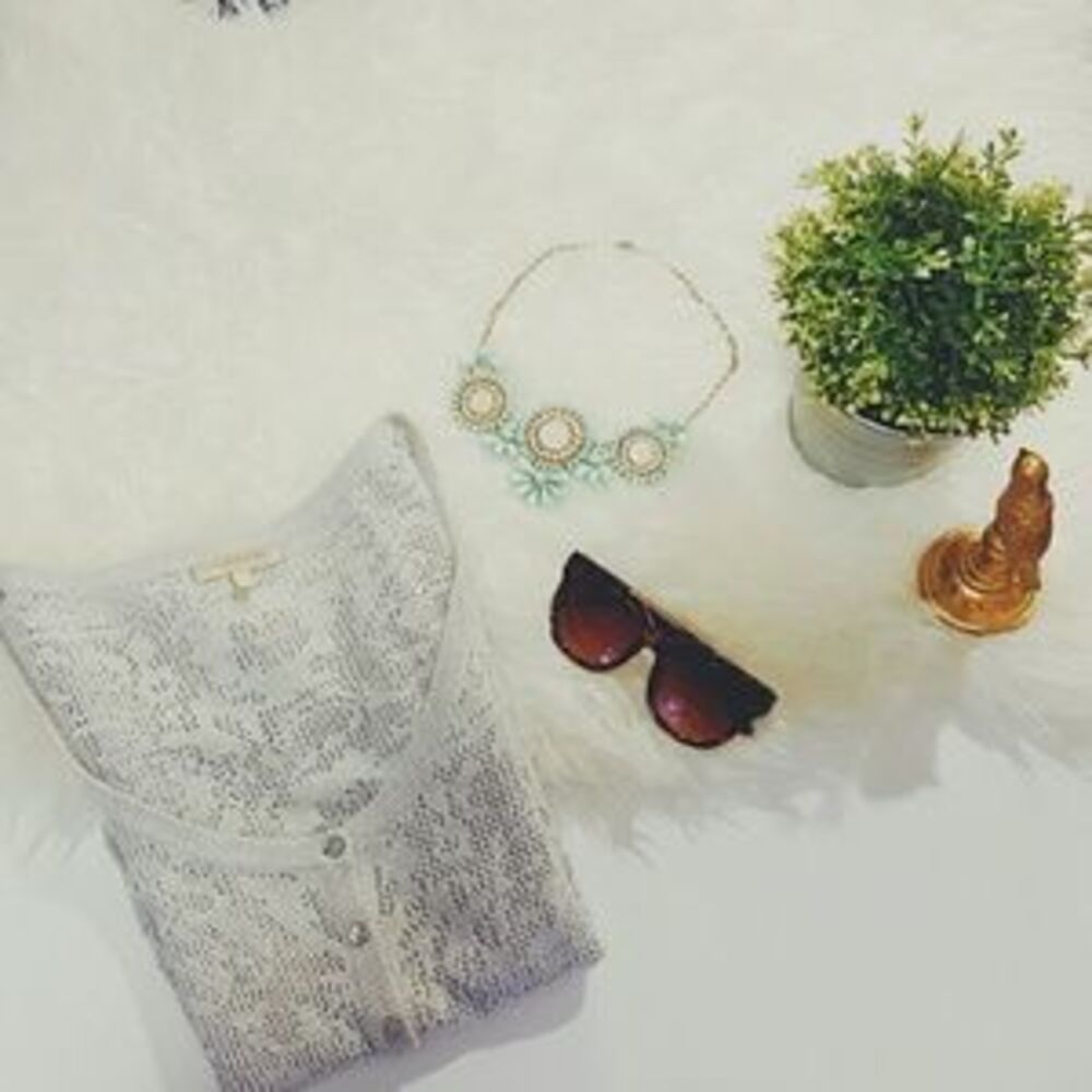 STRADIVARIUS grey sweater